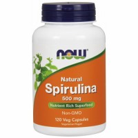 Spirulina - Naturaalne, 500mg - 120 tk