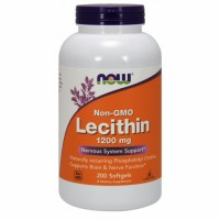 Lecithin, 1200mg Non-GMO - 200 softgels