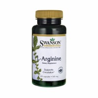 Swanson L-Arginine, 500mg (100 kapslit)